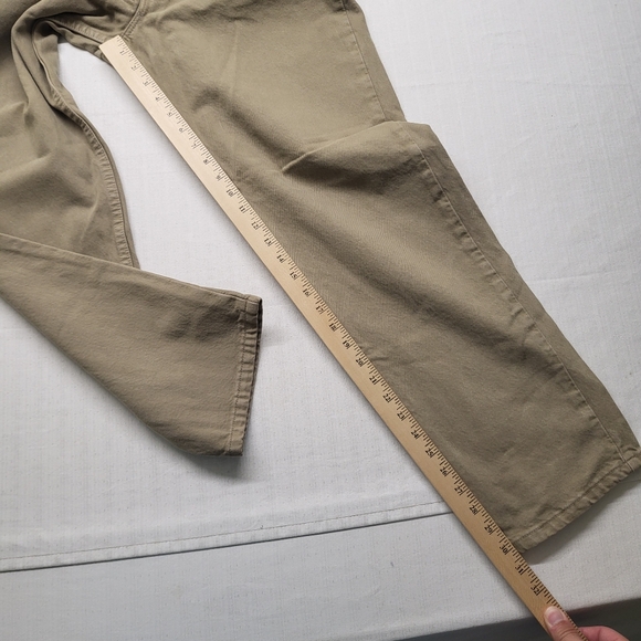 VTG Levis 550 Jeans Mens 31/30 Tan Denim Relaxed Straight 90s Y2K Retro USA - Picture 10 of 14